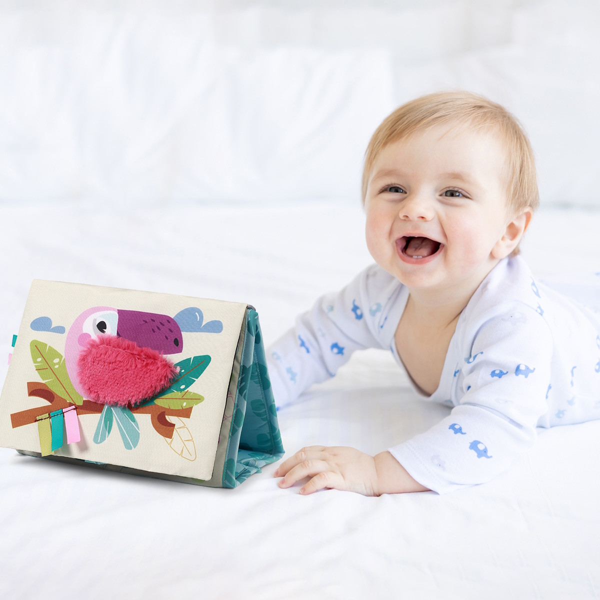 Baby Ono Safari Sensory Voelboek