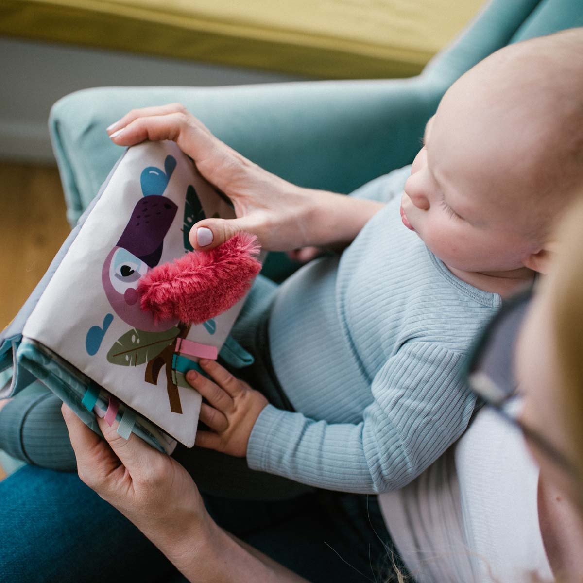 Baby Ono Safari Sensory Voelboek