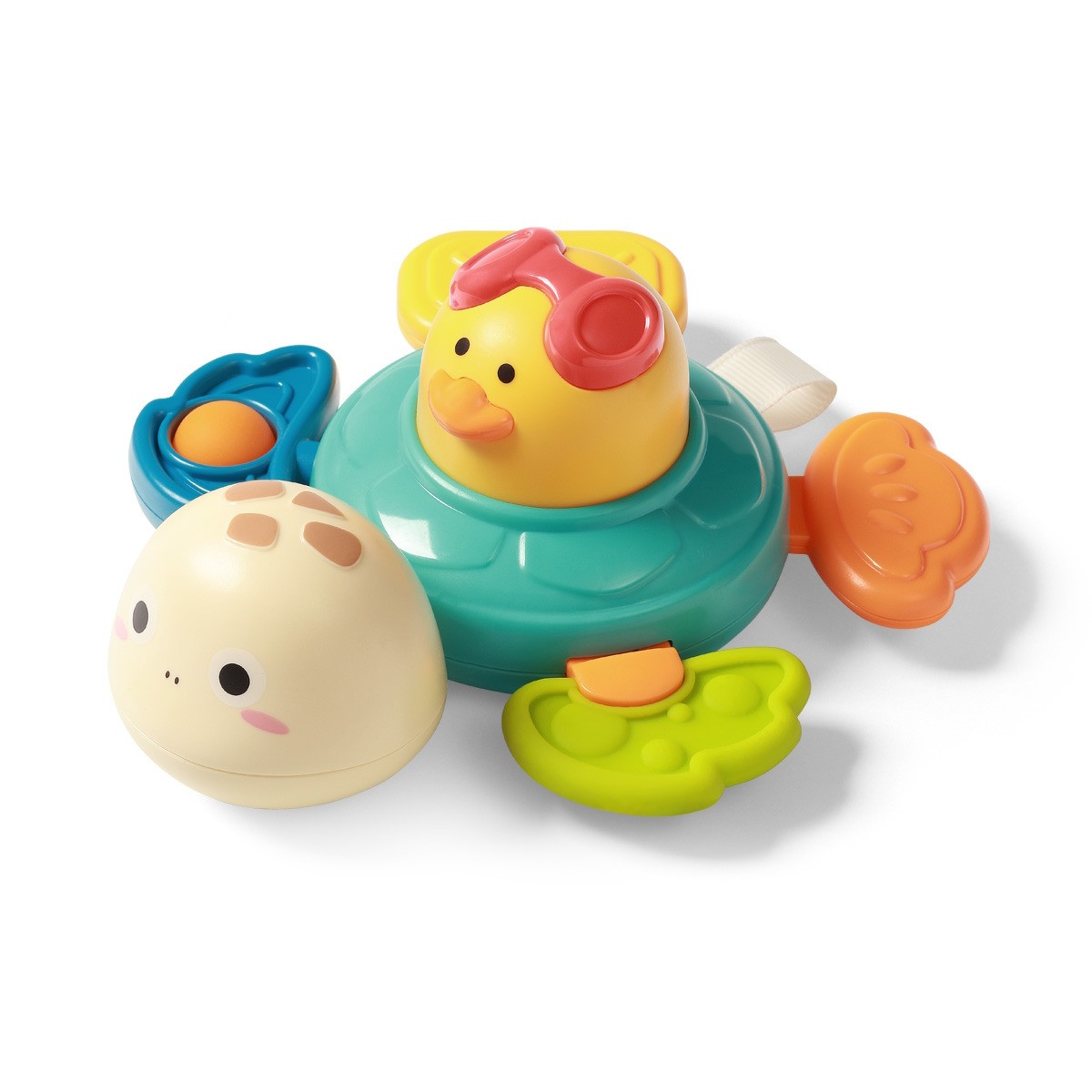 Baby Ono Sensory Schildpad Activiteiten Speelgoed met Zuignap