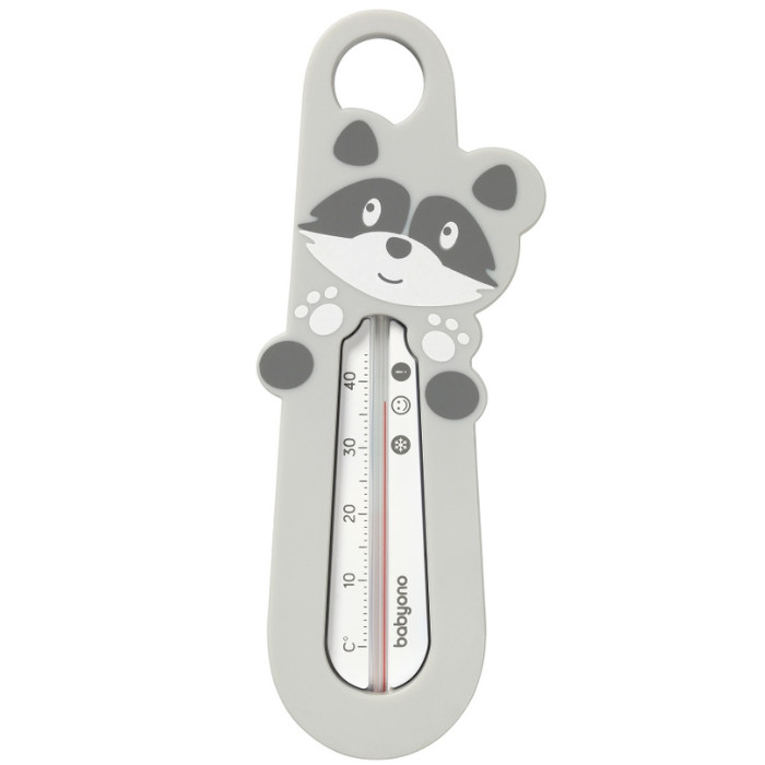 Baby Ono Wasbeer Grijs Drijvende Bad Thermometer