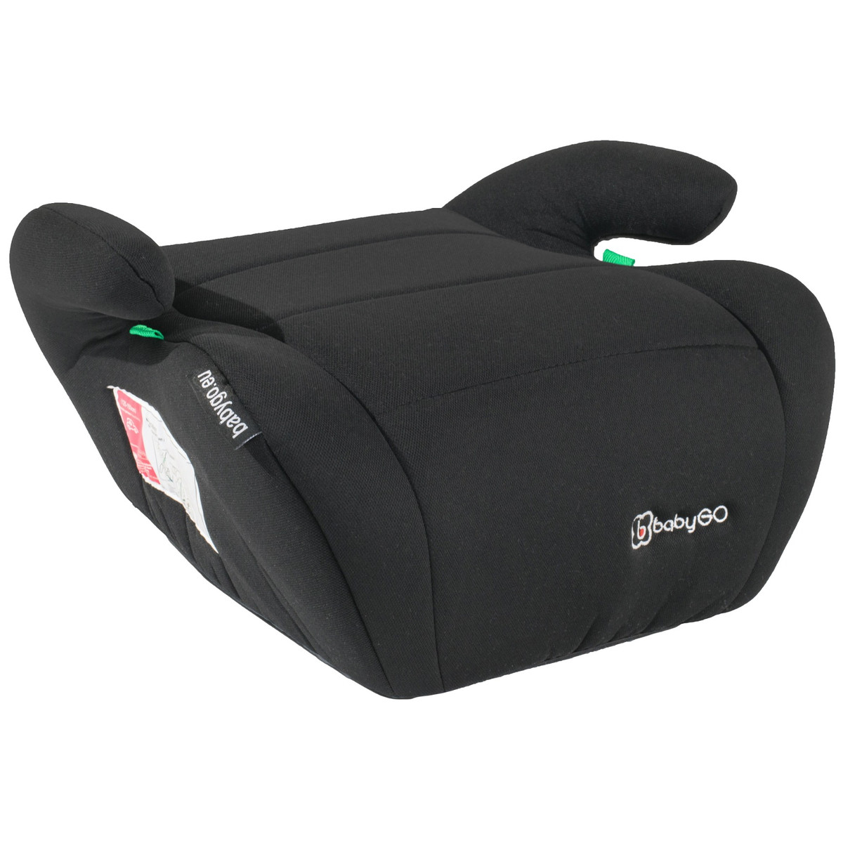 BabyGo Black 125-150 cm i-Size Booster