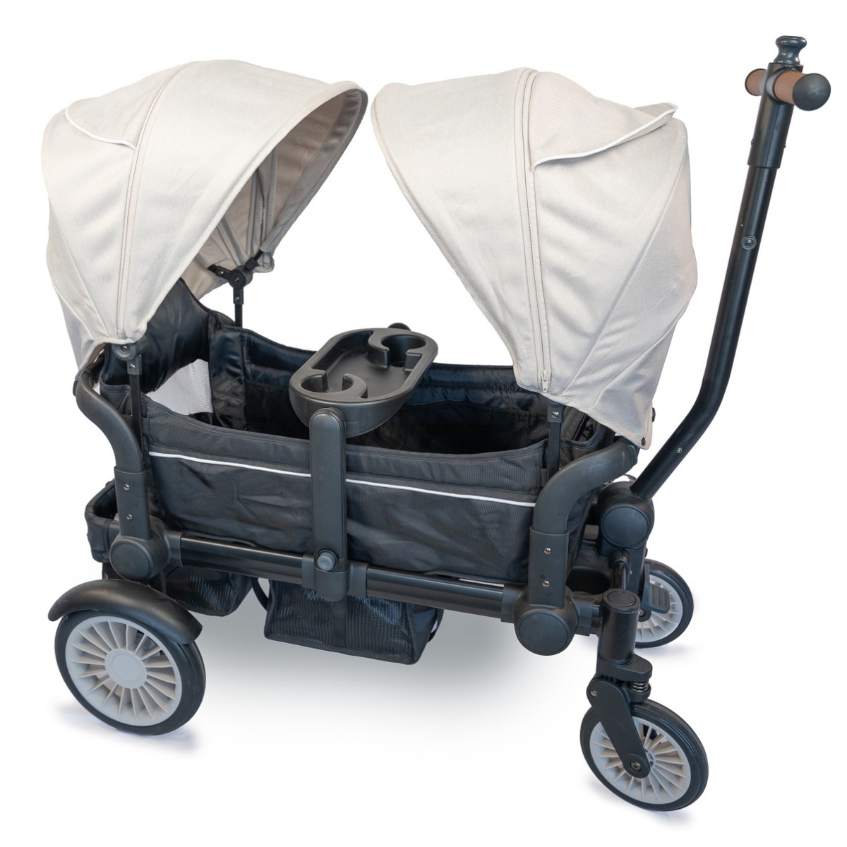 BabyGo Cozy Rider Black Luxe Kinder Bolderkar