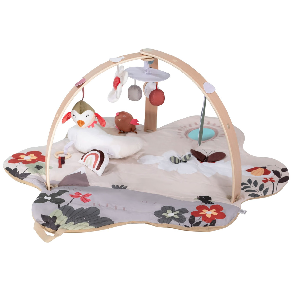 Babygo Flower Houten Activity Gym Speelkleed