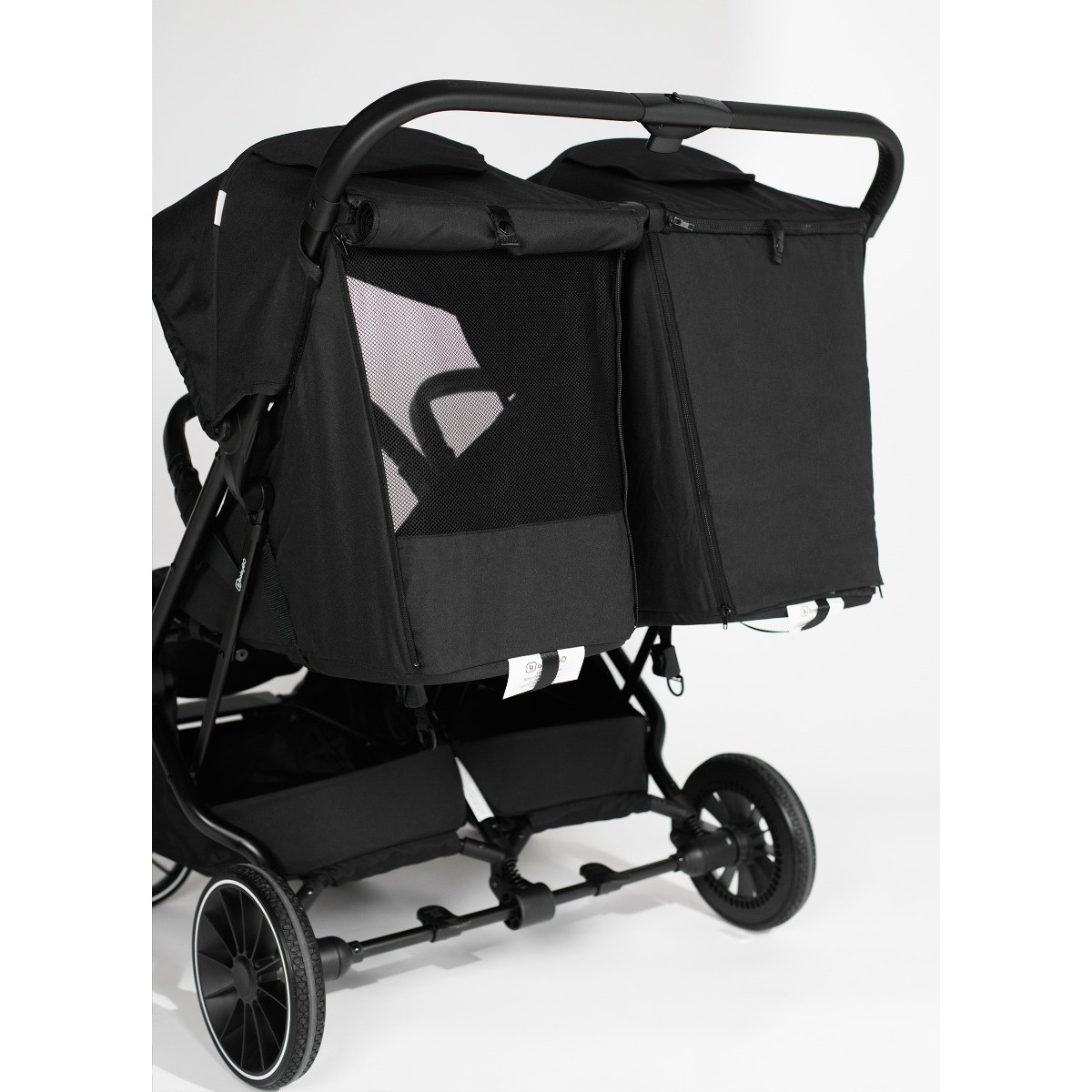 BabyGo Go Twice Grey Duowagen