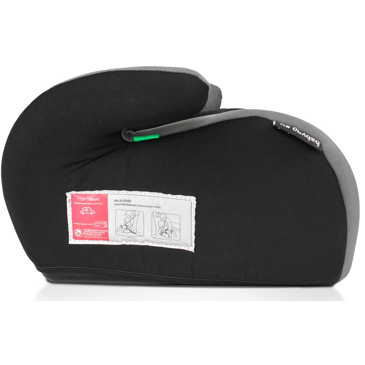 BabyGo Grey 125-150 cm i-Size Booster