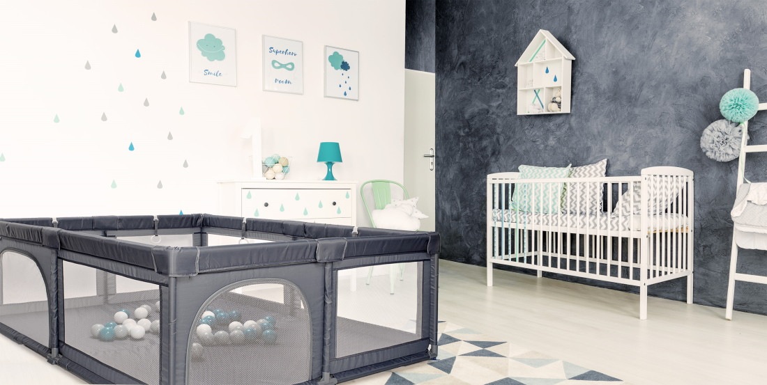 Babygo Grey XL Ballenbak