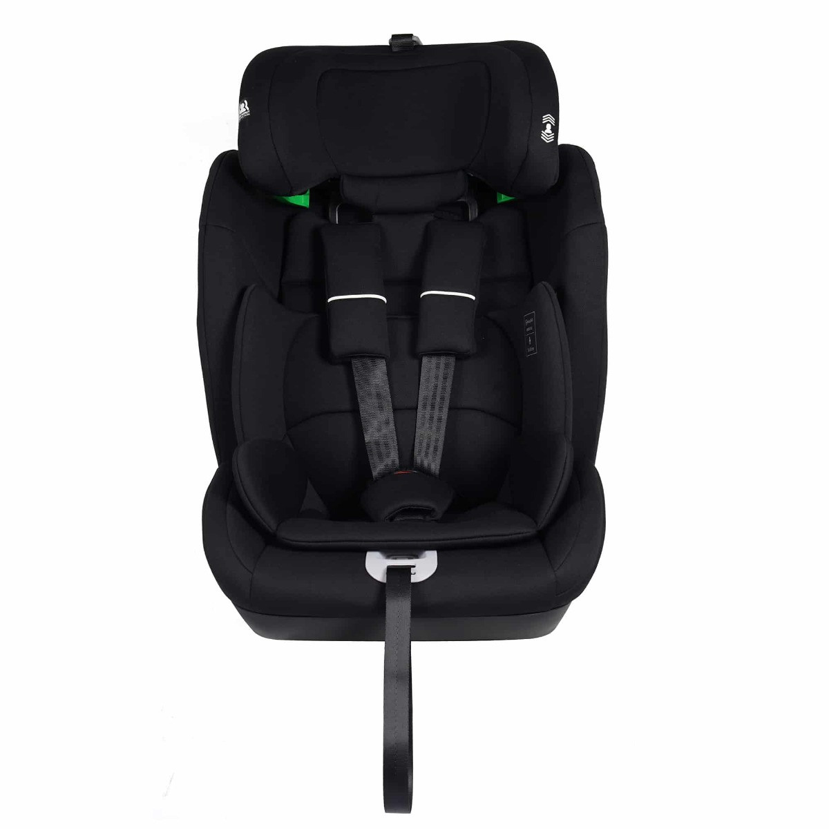 Weekendaanbieding: BabyGo Lumo Black 76-150 cm i-Size Autostoel