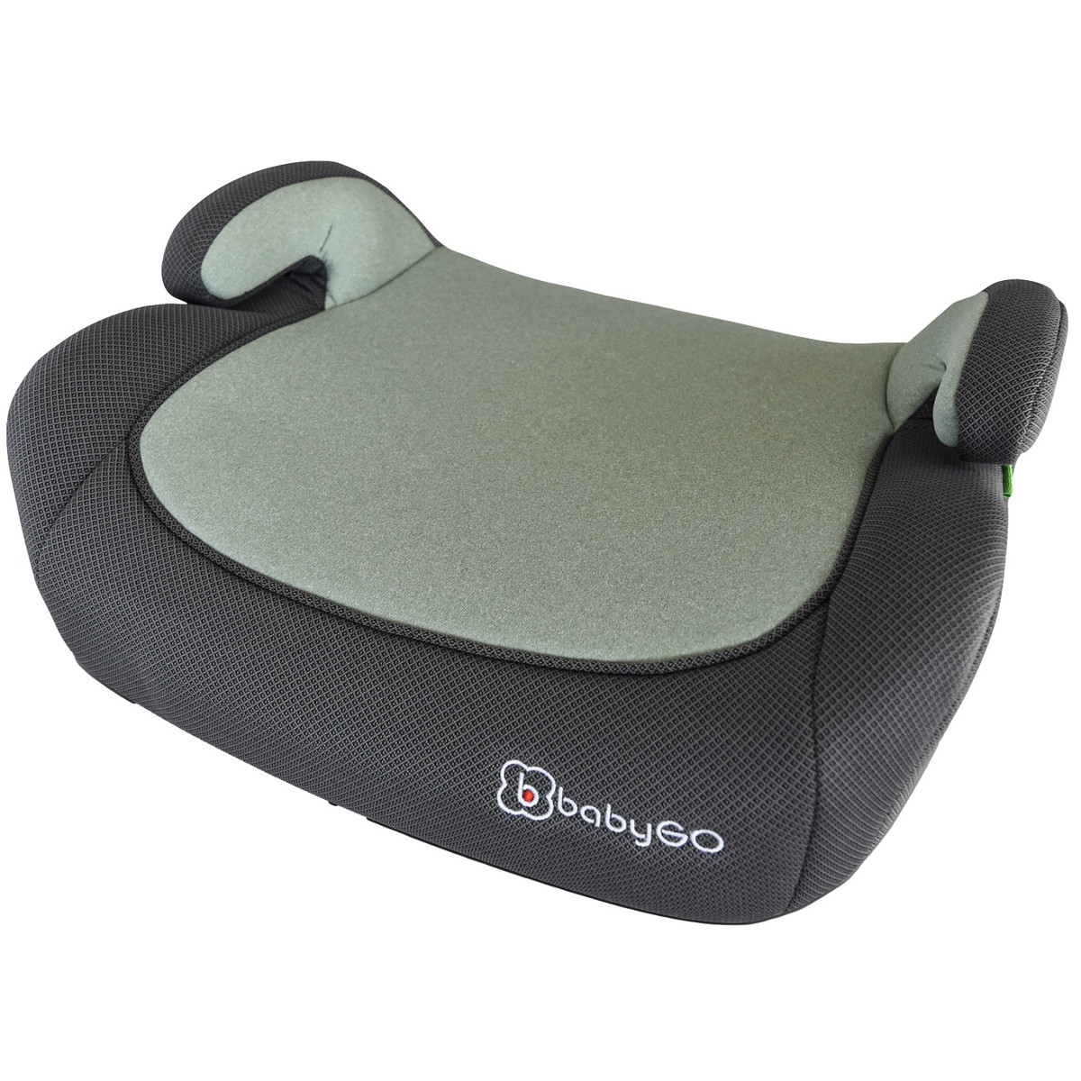 BabyGo Melange Green 125-150 cm i-Size Booster