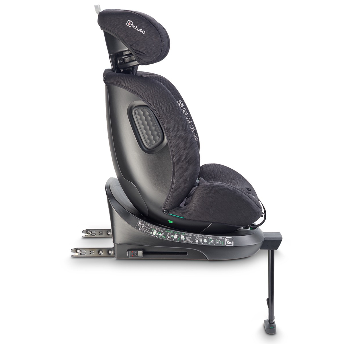 BabyGo Move Black 40-150 cm 360° i-Size Autostoel