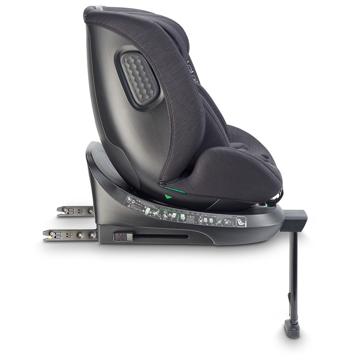 BabyGo Move Black 40-150 cm 360° i-Size Autostoel