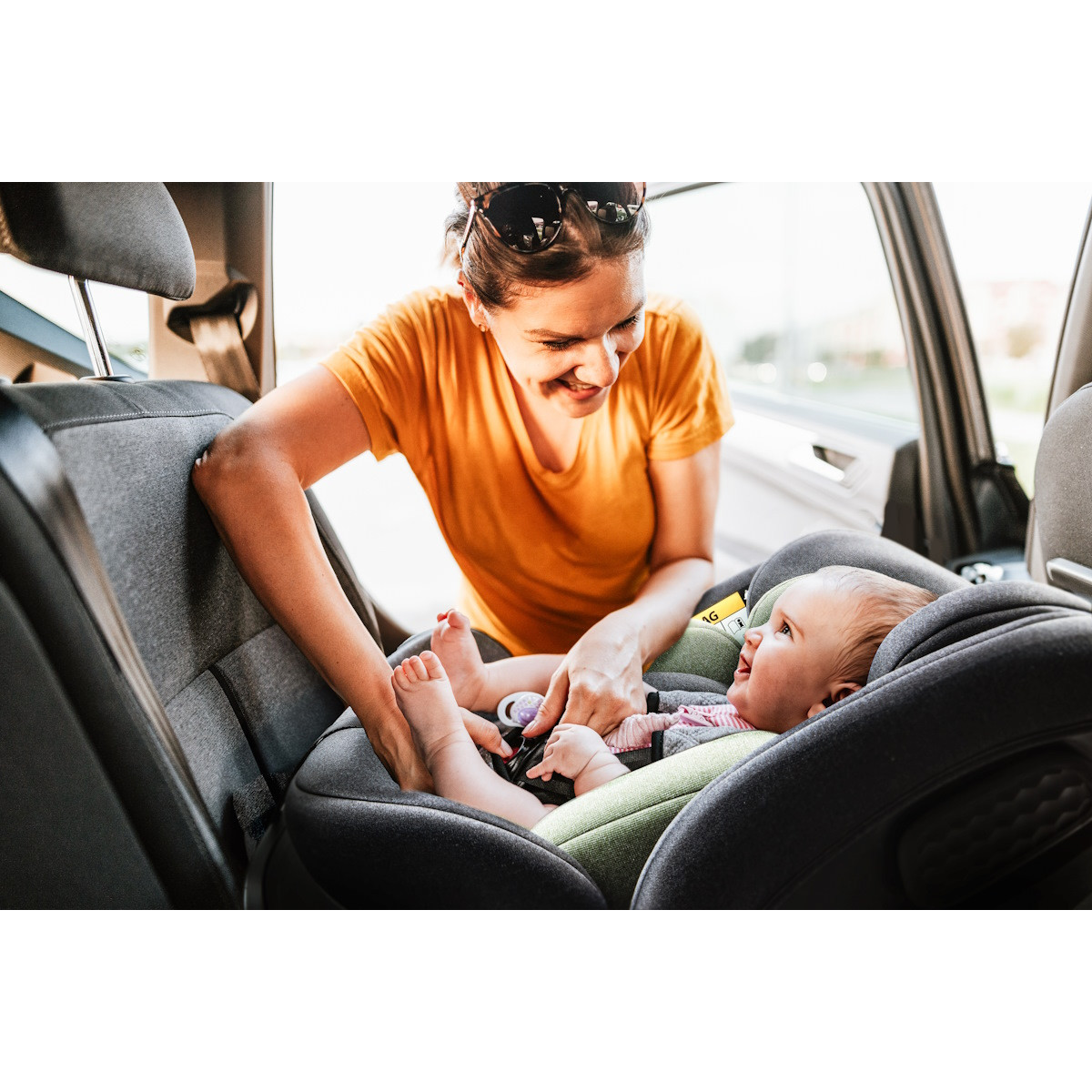 BabyGo Move Green 40-150 cm 360° i-Size Autostoel