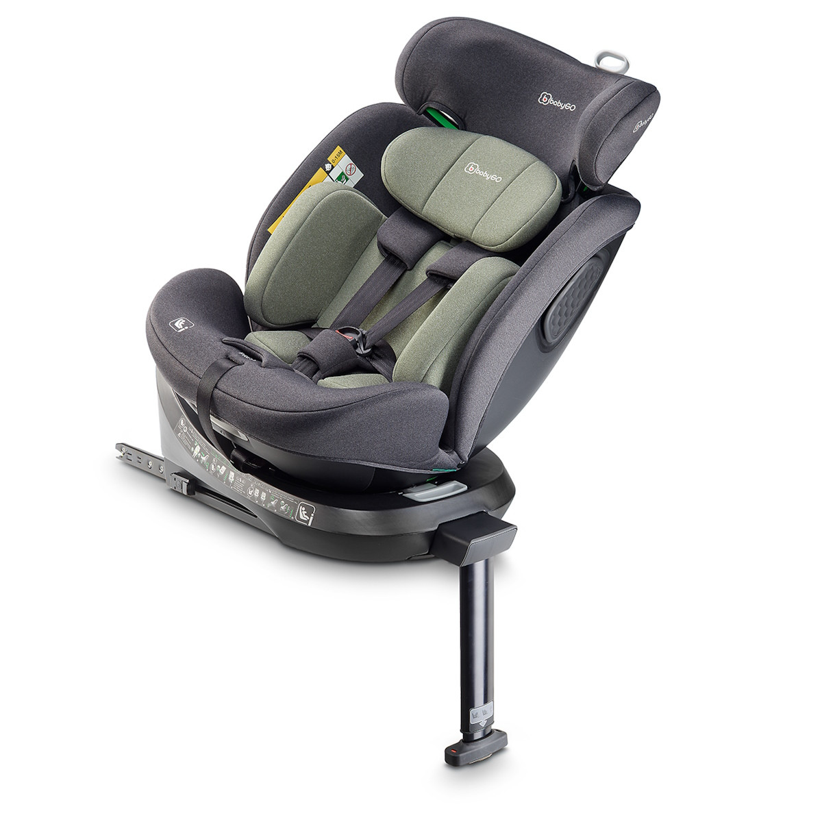 BabyGo Move Green 40-150 cm 360° i-Size Autostoel