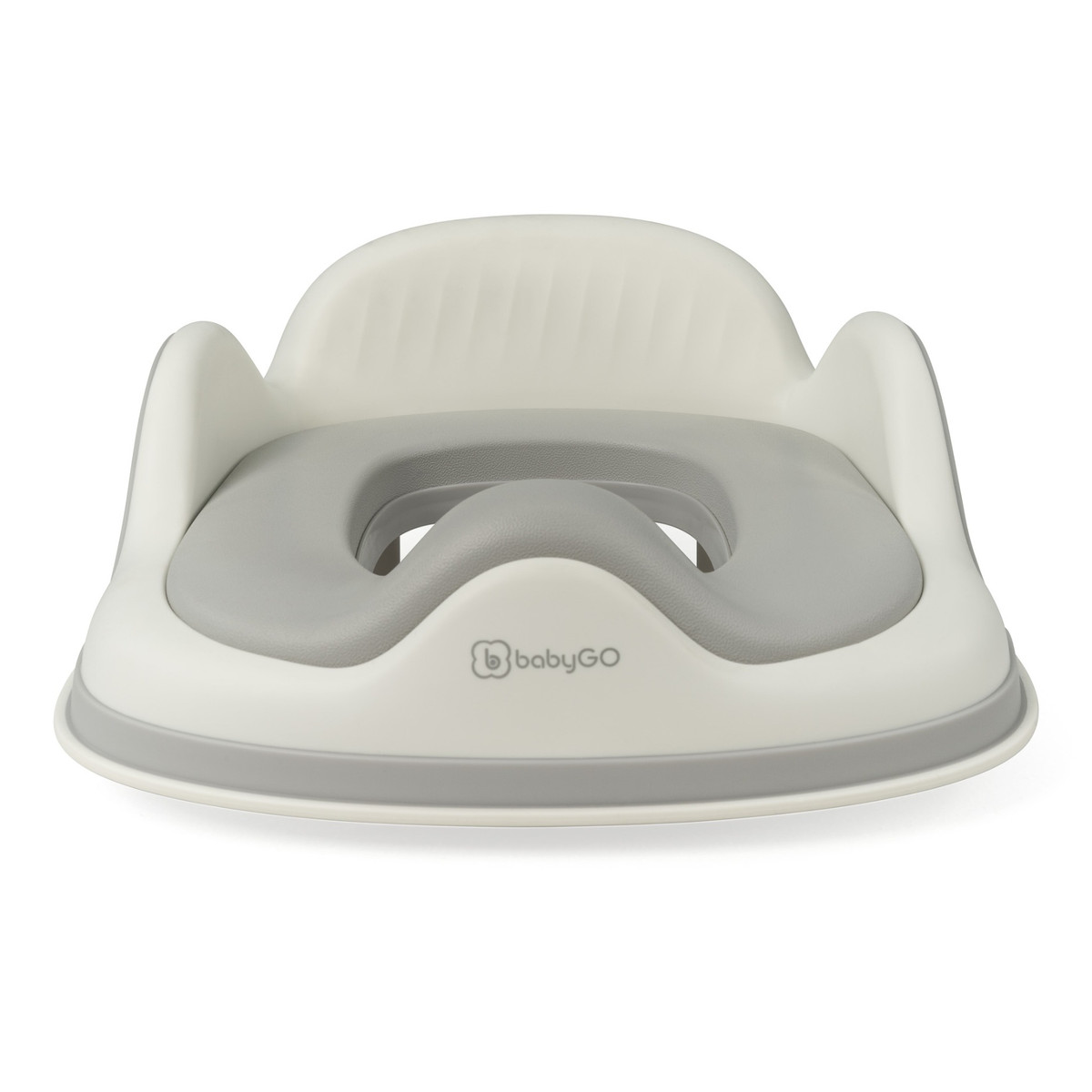 BabyGo Potty Pro Seat White/Grey Toiletverkleiner