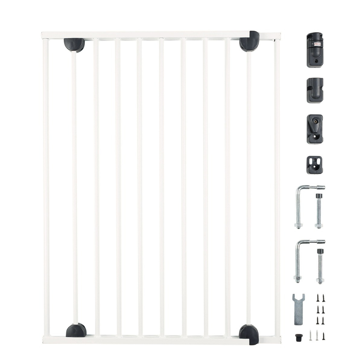 Babygo Safety BabySecure Wallfix White Traphek