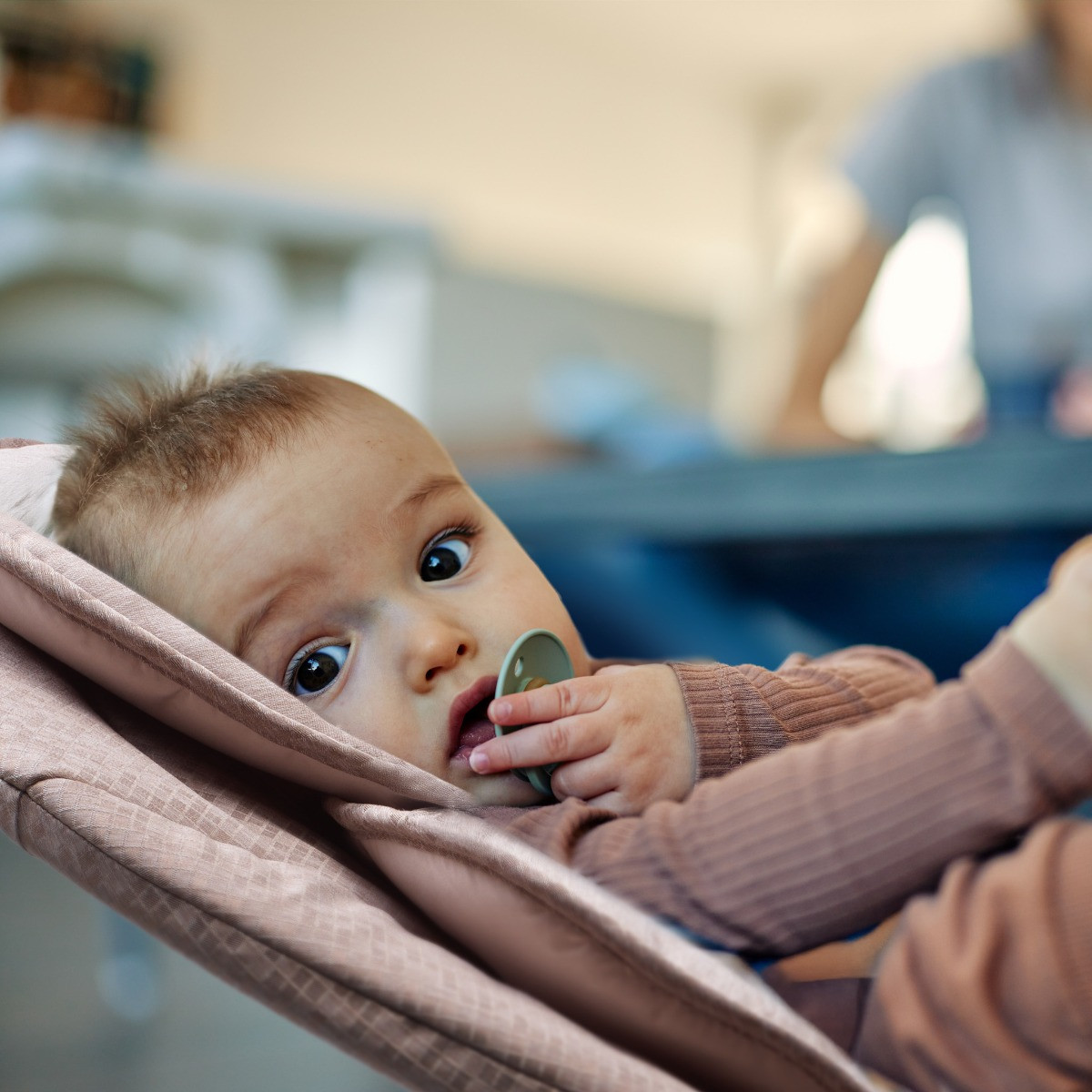 BabyGo Swing Green Elektrische Babyschommel