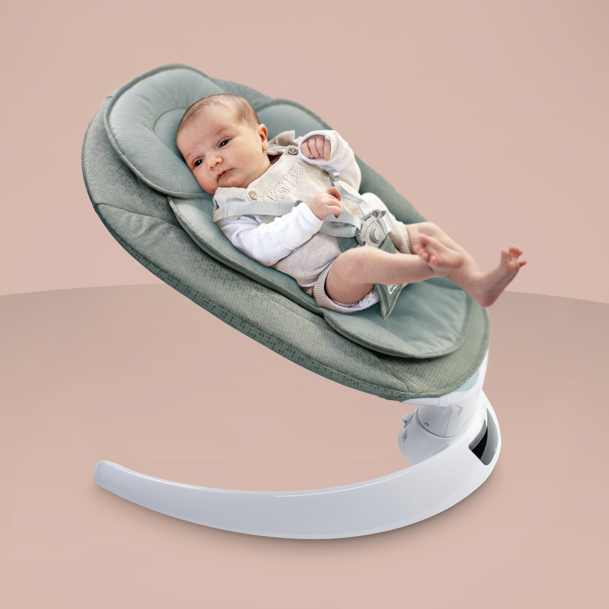 BabyGo Swing Green Elektrische Babyschommel