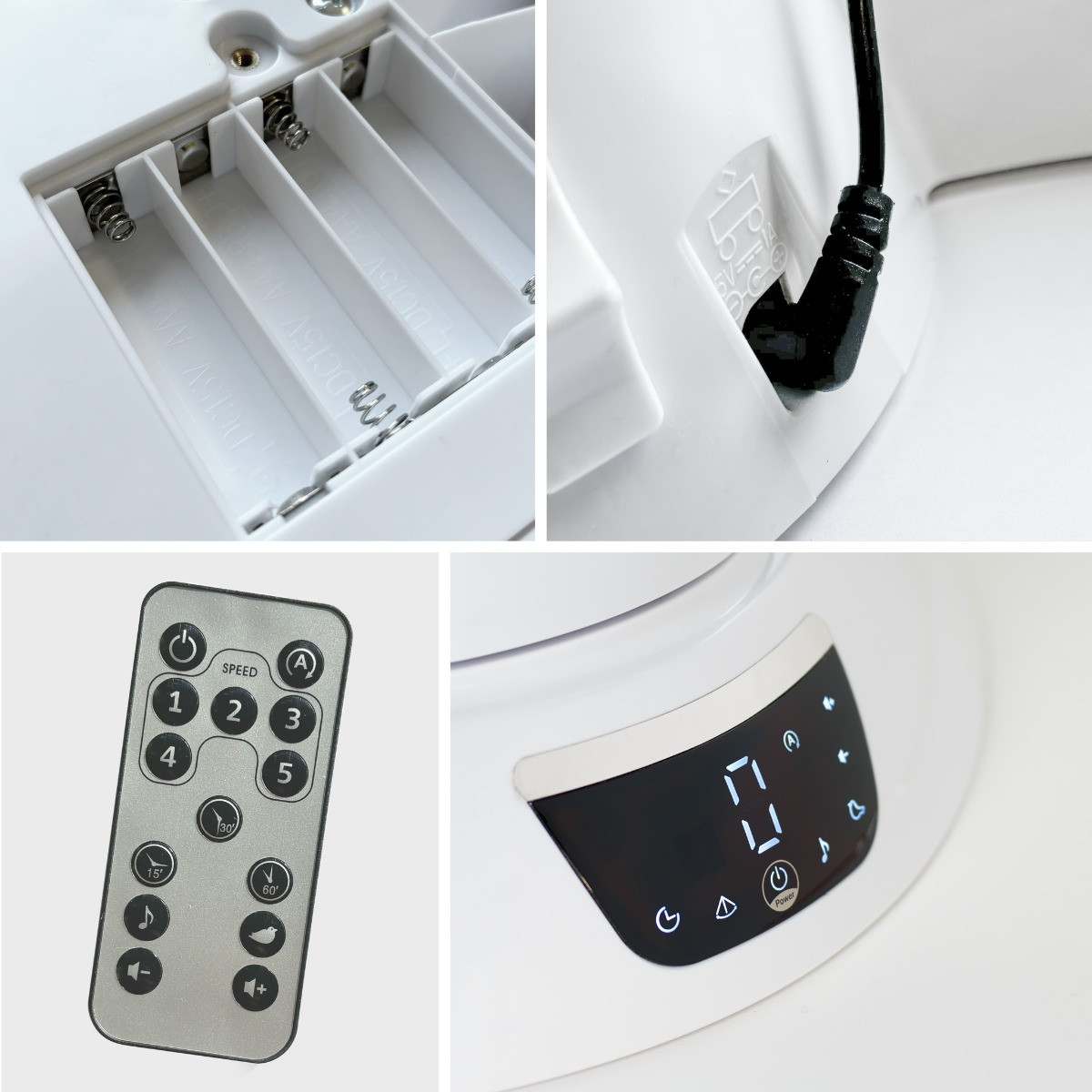 BabyGo Swing Green Elektrische Babyschommel