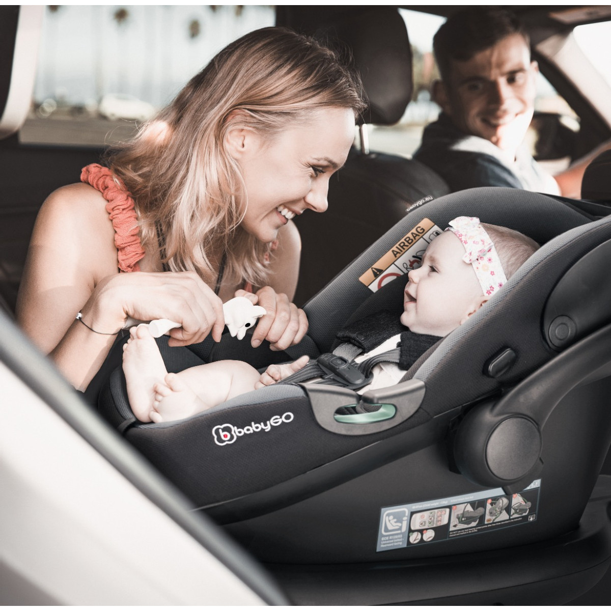 BabyGo Travel XP Black 40-87 cm i-Size Autostoel