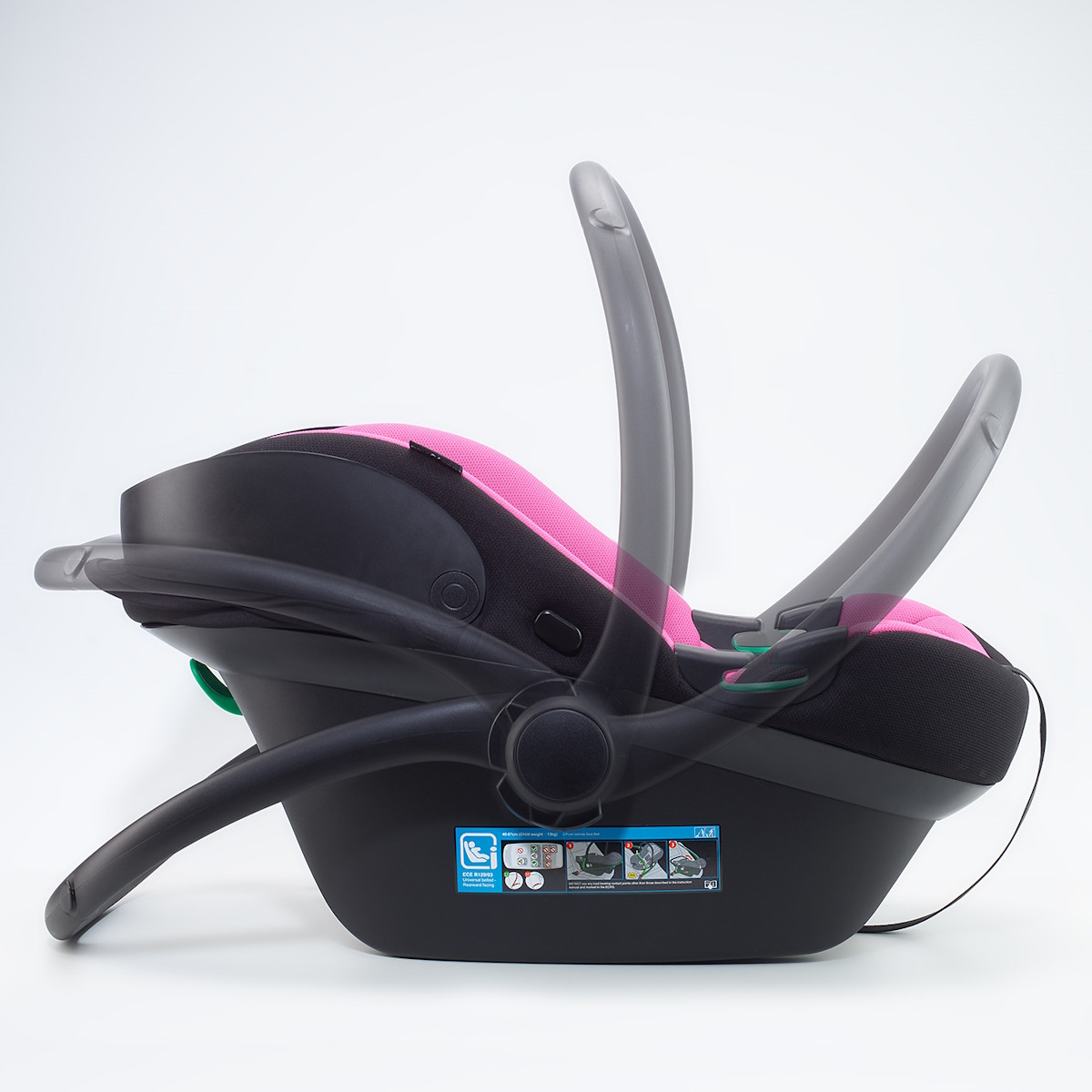 BabyGo Travel XP Pink 40-87 cm i-Size Autostoel