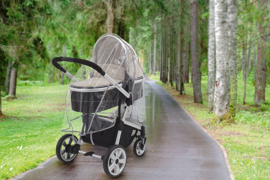 Babygo Universele Kinderwagen Regenhoes