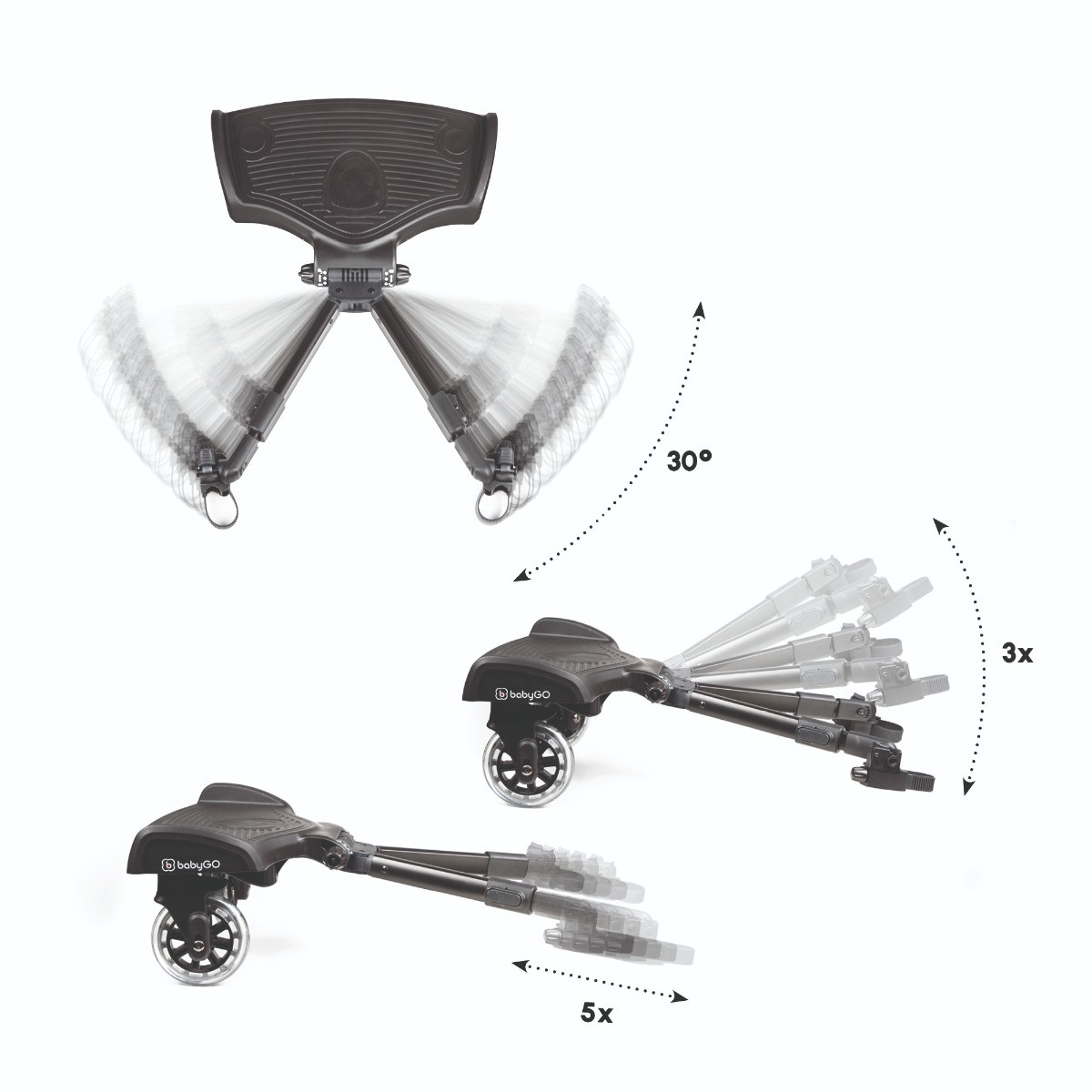 BabyGo WeGo Meerijdplankje