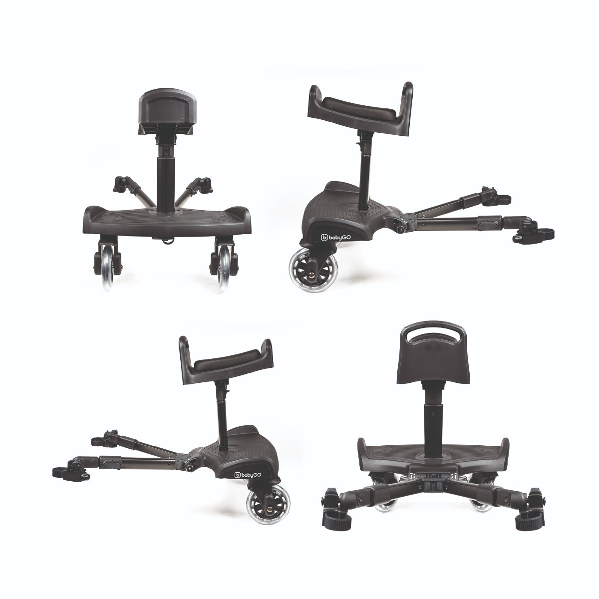 BabyGo WeGo Meerijdplankje met Zitje