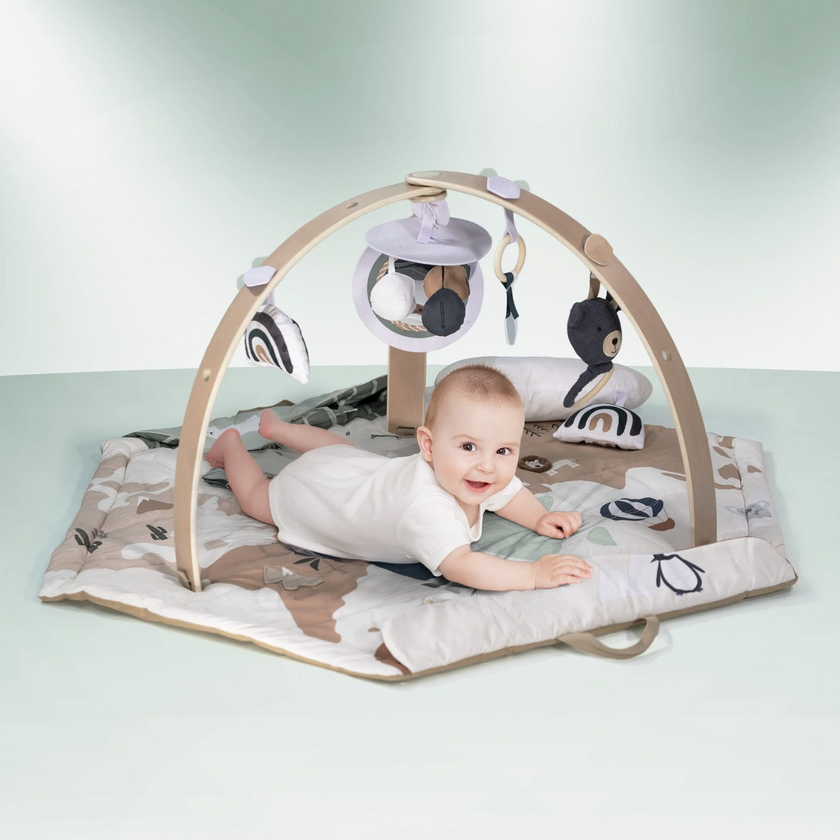 Babygo World Houten Activity Gym Speelkleed