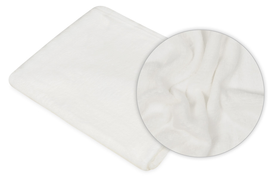 Babymatex BoNo Fleece Wit 100x150 cm Ledikantdeken