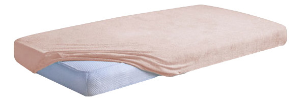 Babymatex Premium Badstof Beige 60x120 cm Ledikant Hoeslaken