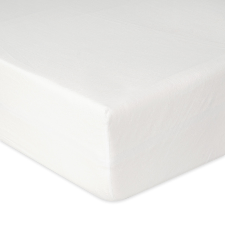 Babymatex Jersey Wit 60x120 cm Ledikant Hoeslaken