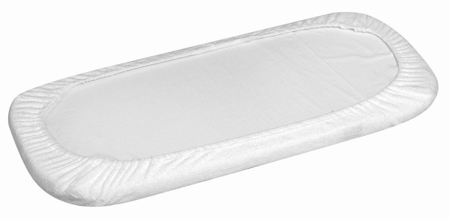 Babymatex Jersey Wit 75x35 cm Kinderwagenmatras Hoeslaken