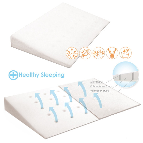 Babymatex Klin Original Wit 60x36 cm Hellend Vlak Kussen