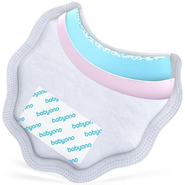 Baby Ono Natural Nursing Wit Borstcompres 24 Stuks