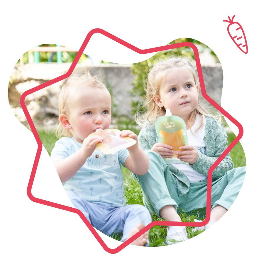 Badabulle 15 Stuks Herbruikbare Knijpzakjes