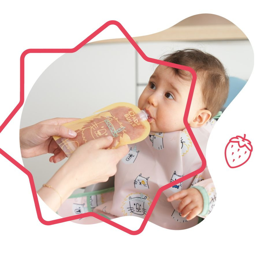 Badabulle 15 Stuks Herbruikbare Knijpzakjes