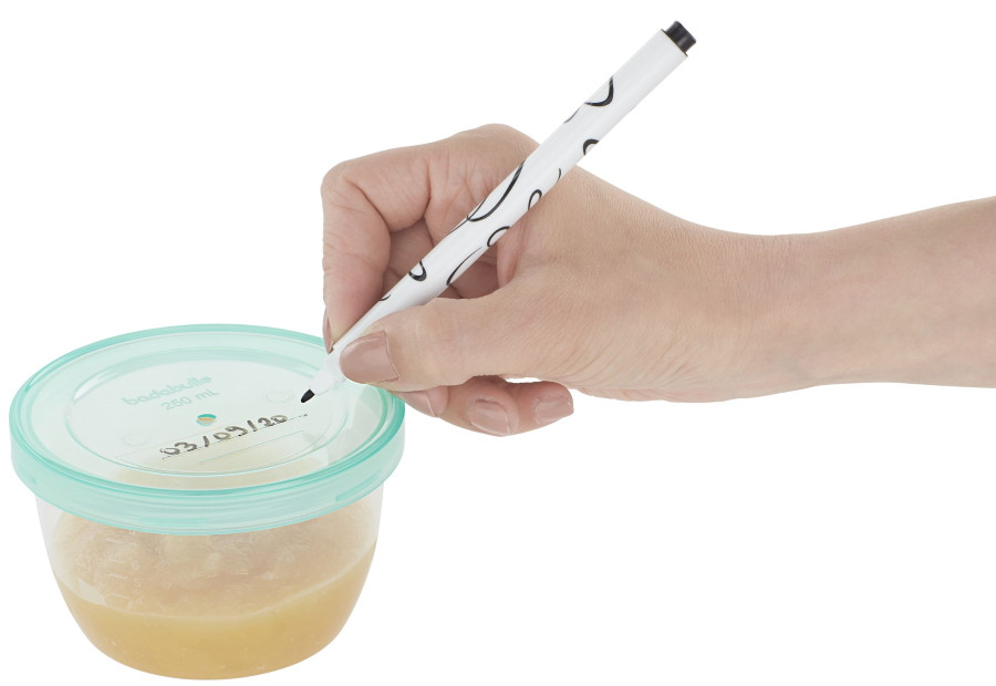 Badabulle 250 ml Maxi Porties Bewaarbakjes