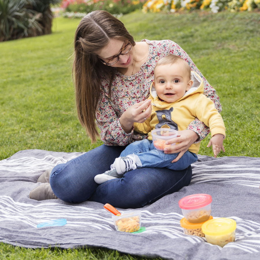 Badabulle 250 ml Maxi Porties Bewaarbakjes