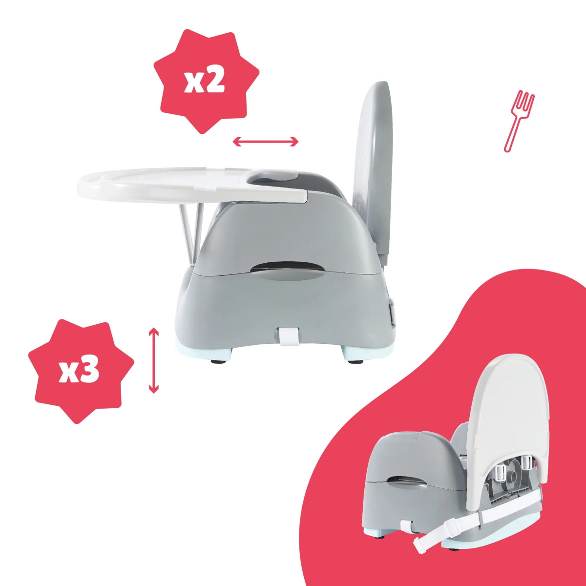 stoelverhoger voorin