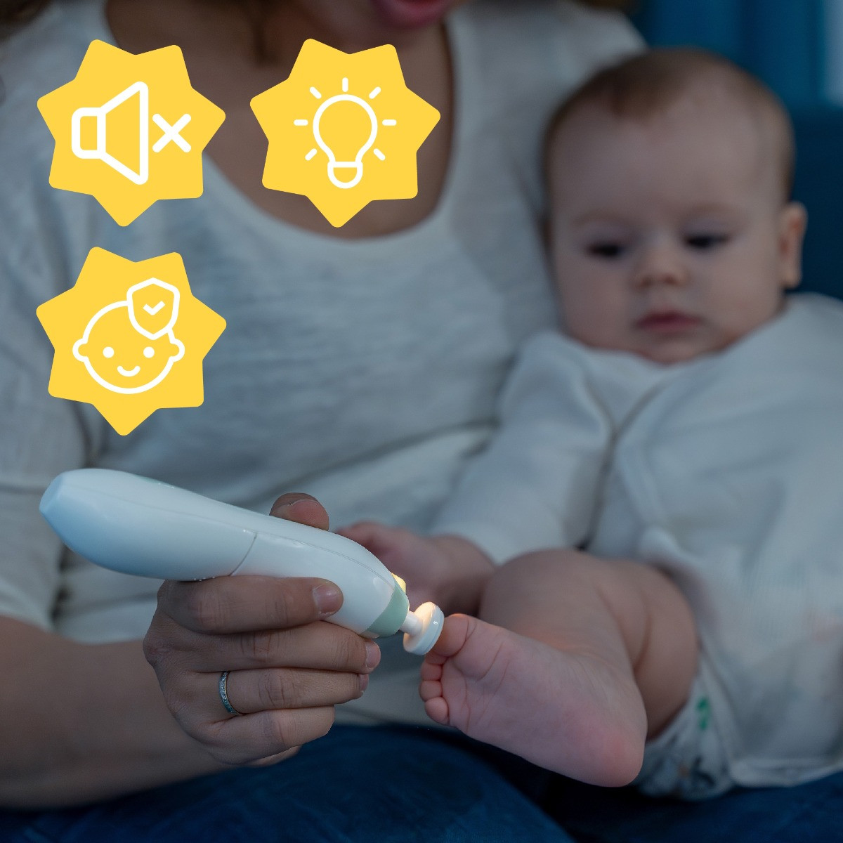 Badabulle Elektrische Baby Nagelvijl