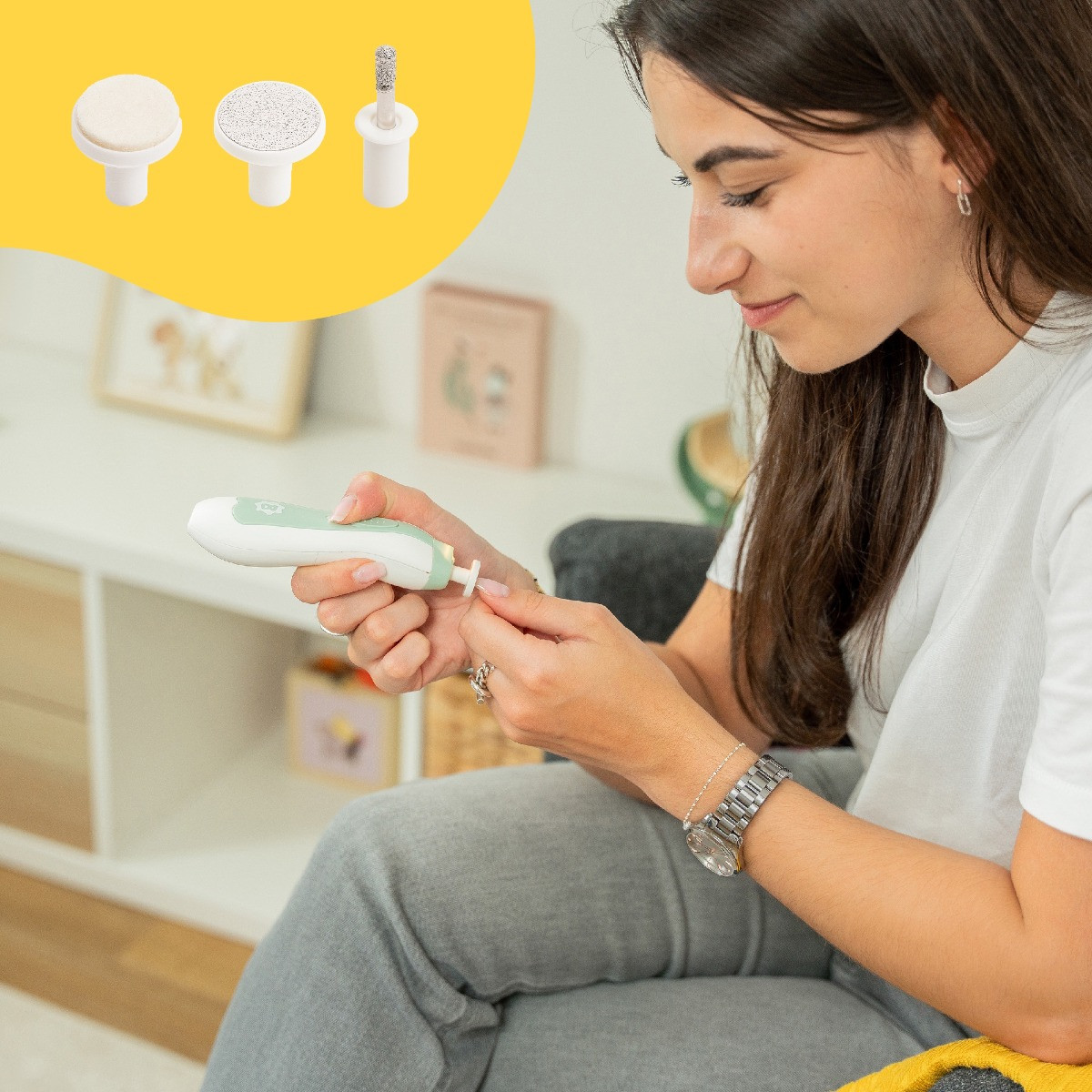 Badabulle Elektrische Baby Nagelvijl