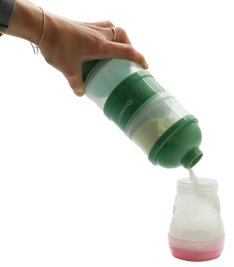 Badabulle Groen Melkpoeder Bewaarbakjes