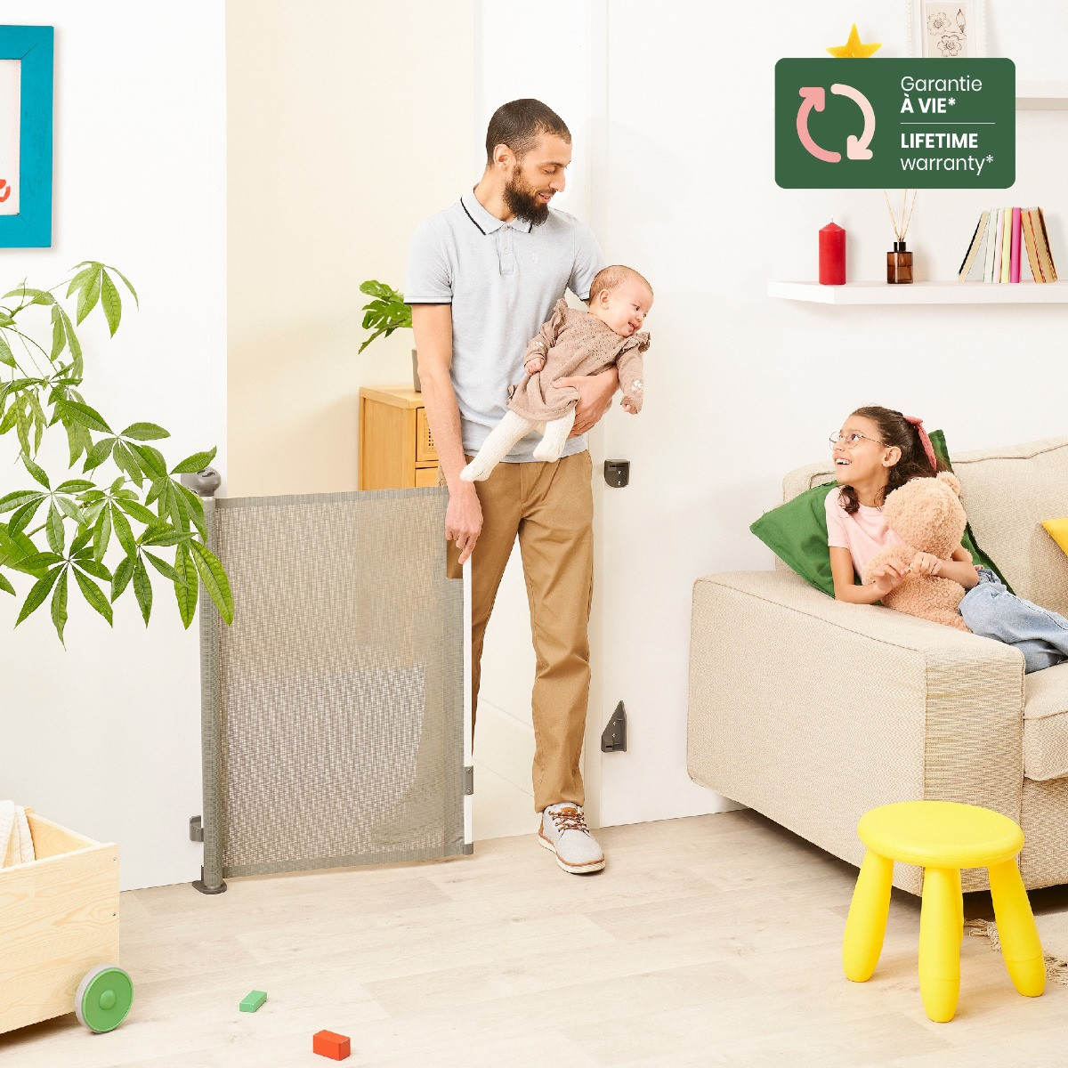 Badabulle Safe & Roll Oprolbaar Traphekje