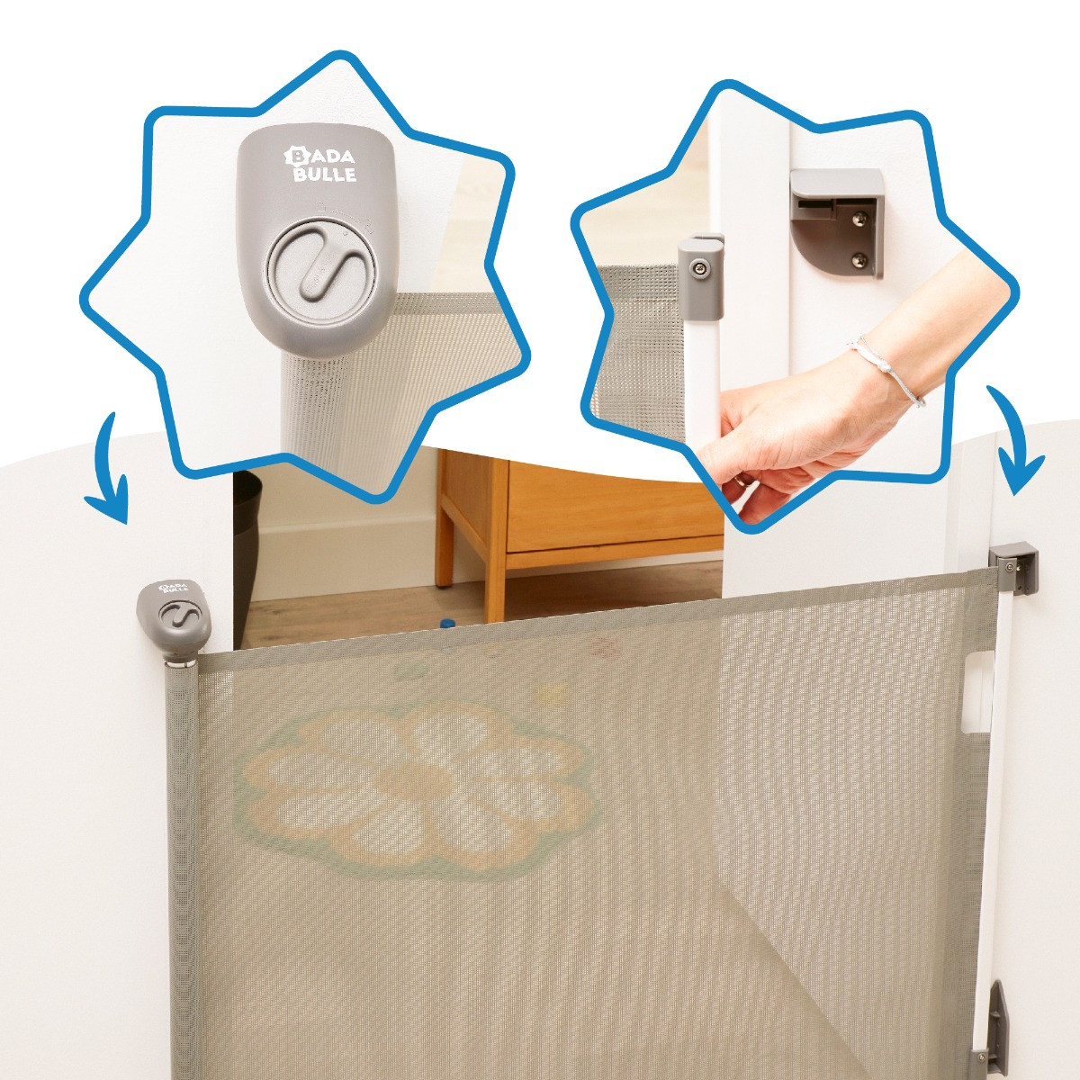 Badabulle Safe & Roll Oprolbaar Traphekje