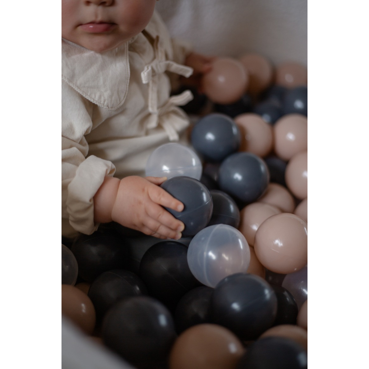 Mooskids Frenkie Teddy Off-White Ballenbak incl. 200 ballen
