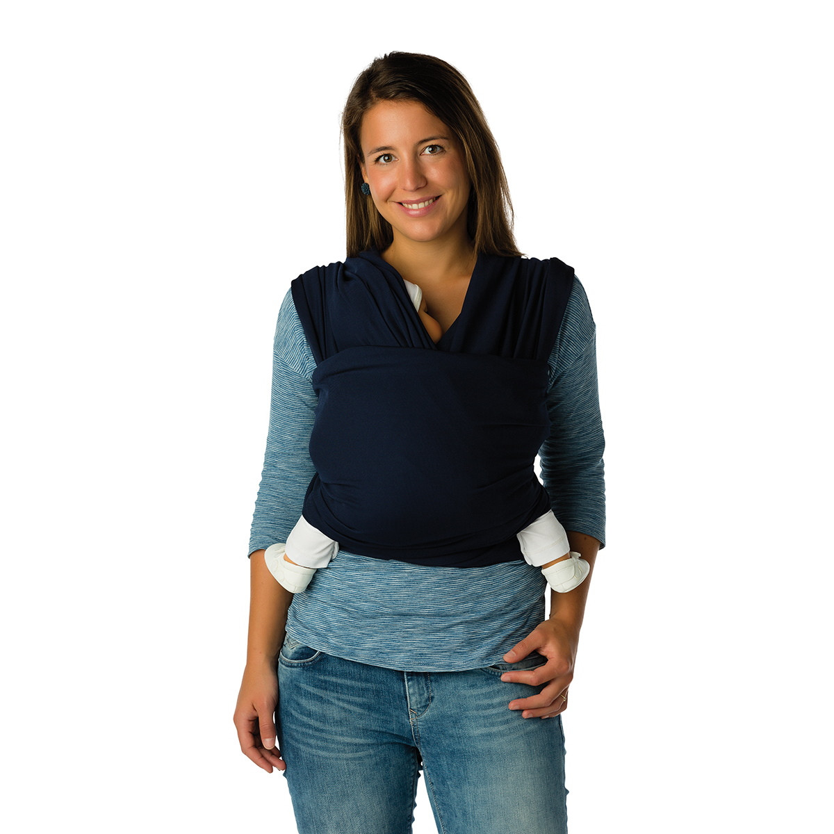 Babylonia Tricot-Slen Organic Sierra Brown Draagdoek