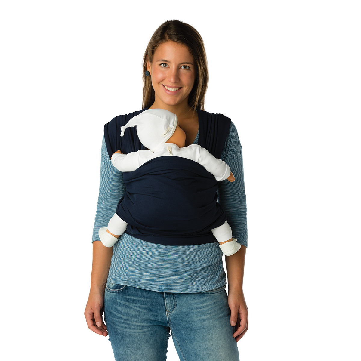 Babylonia Tricot-Slen Organic Sierra Brown Draagdoek