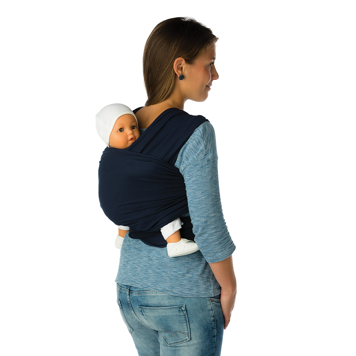 Babylonia Tricot-Slen Organic Sierra Brown Draagdoek