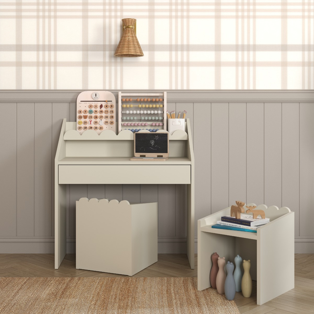 Bellamy BooK NooK Montessori Latte Bureau