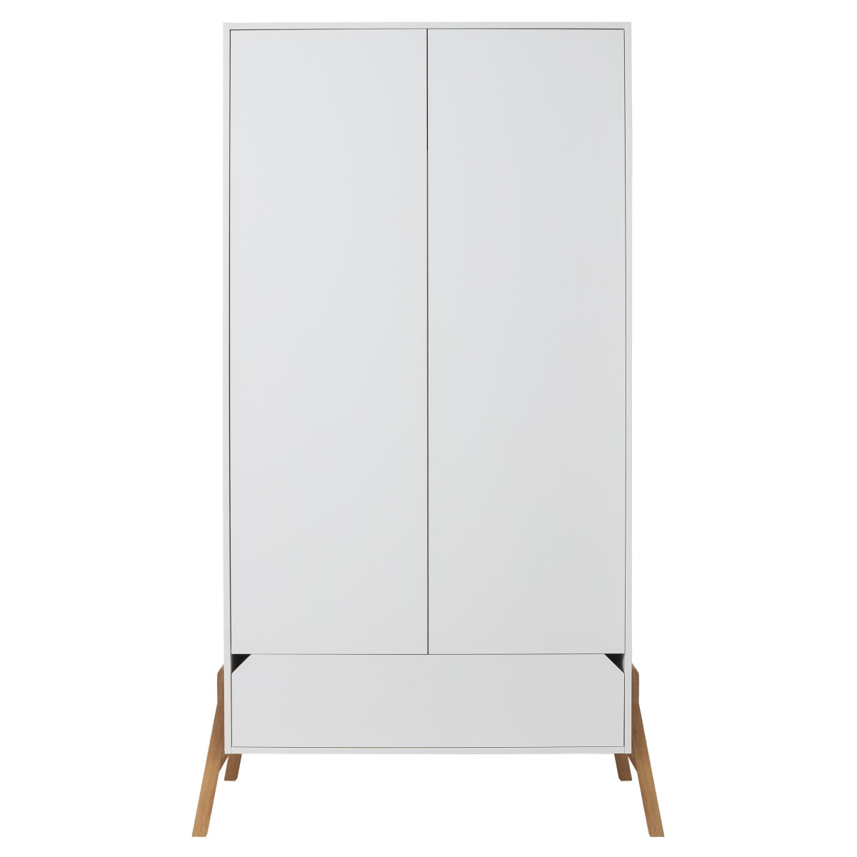 Bellamy Lotta Snow Babykamer: Ledikant/Juniorbed, Commode met 6 lades en 2-Deurskast