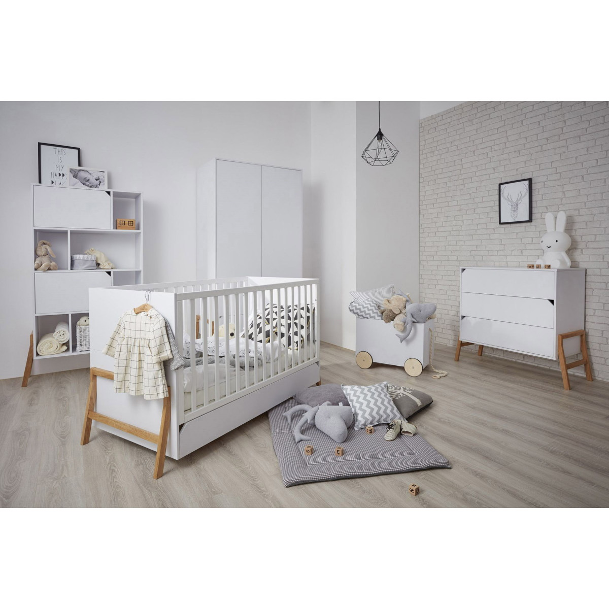 Bellamy Lotta Snow 70 x 140 cm Ledikant/Juniorbed